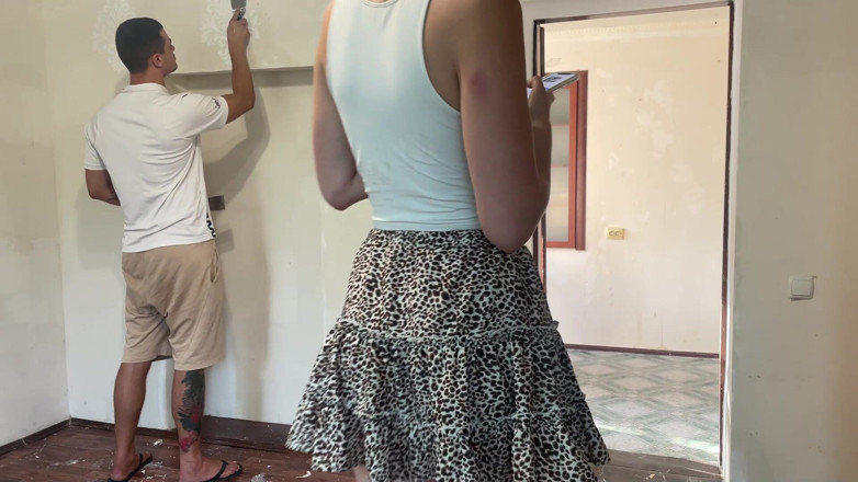 HotPrincessUA: La moglie seduce mentre suo marito è a casa plug anale,...