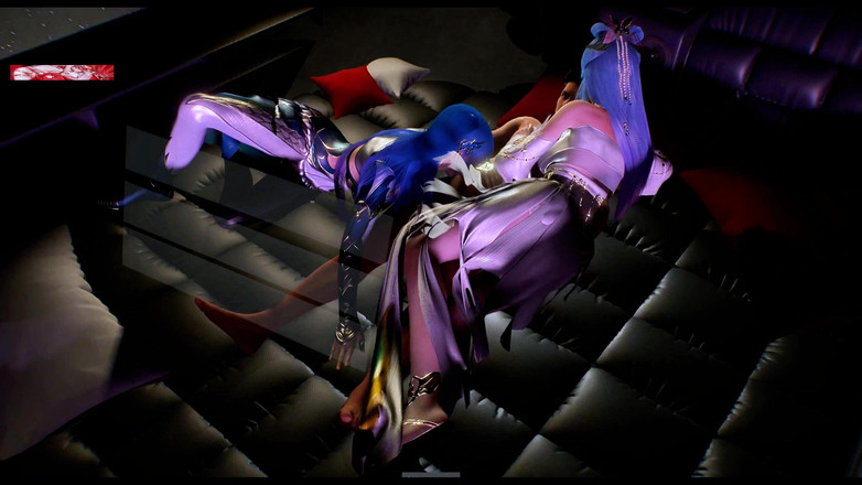 X Hentai: Seks dewi yang dirakam bertiga - Hentai animasi 3D