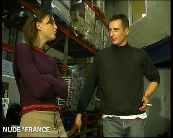 Nude in France: Ana comes to see Jack for a secretarial position... ouch
