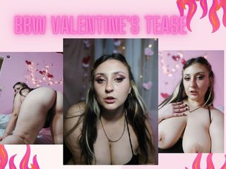 Fat and Latina: BBW teases you in Valentine&#039;s day