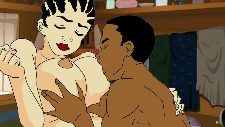 Ebonyhentai: Fodendo a nova empregada africana quando eu viajava para casa...