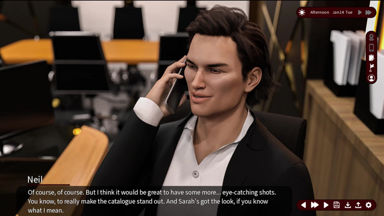 Johannes Gaming: Šukání touhy 11 Neil šuká Abigail ve své kanceláři