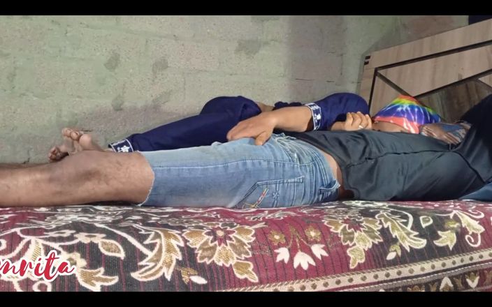 Amrita for you: Bhabhi Was Fucked Hard at Night in House with Hindi...