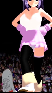 Ultimate Fighting Girl Type B Ball Busting