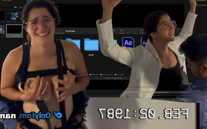 Roxxan: Sekretaris terangsang meniduri penjaga keamanan.