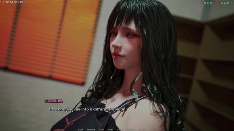 Porny Games: Shadows of Desire by Shamandev - Androgynous Boyfriend Catches His Busty...