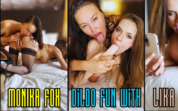 Monika Fox: Monika Fox Heeft Dildo-plezier Met Een Meisje En Toont Grote...