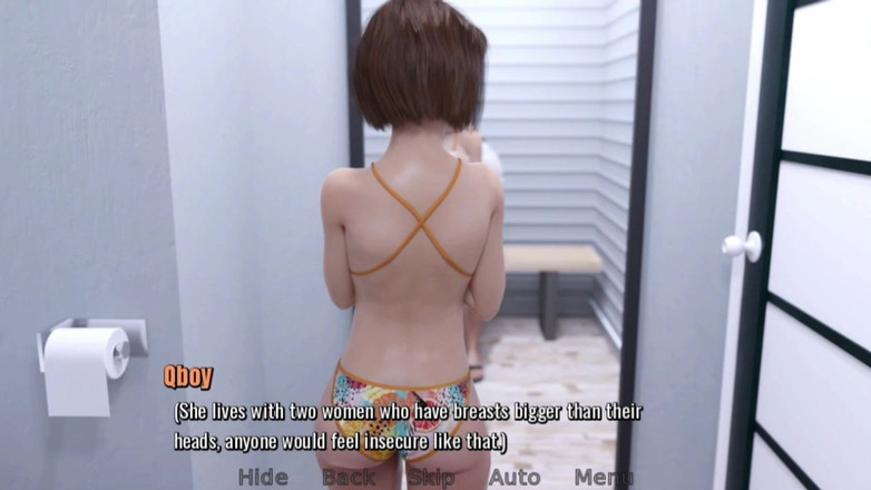 Q Boy: Schattig klein zusje probeert bikini - hartproblemen - ep42