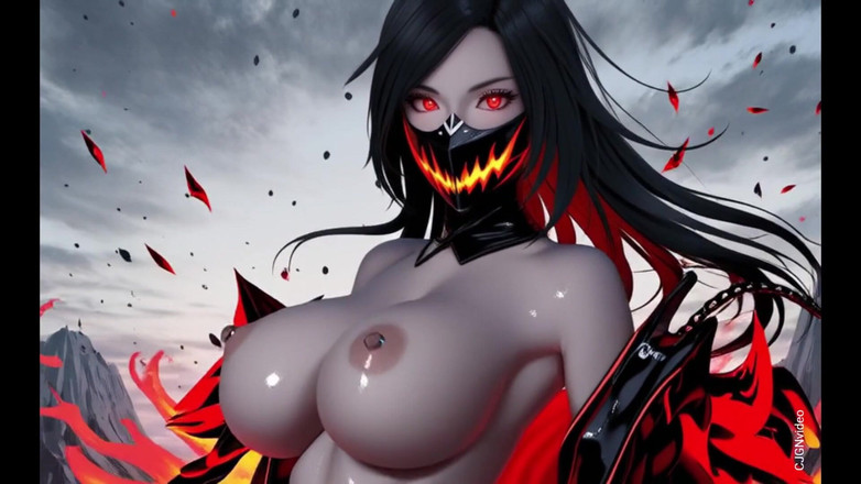 Hot girl dancing: スコーピオン女性版 ダンシングオンミュージック(AIアニメーション)