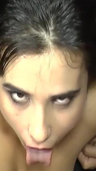 20yo First Gangbang Bukkake Party - Holes Stuffed and Face Drowned in Cum