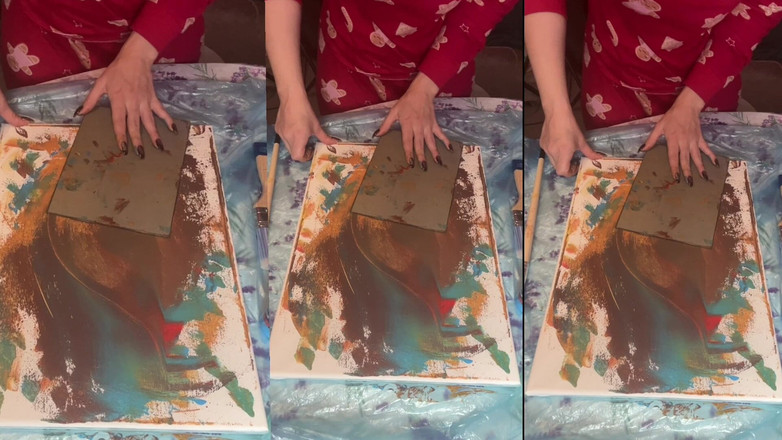 FinDom Goaldigger: Big Eyeglasses Asmr アクリルアート Bloom in the Mist パート1