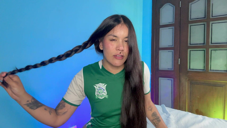 Rollerpublic: Jugando con mi pelo lacio