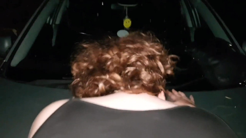 Real homemade BBW BBC porn: Долбежка большим черным членом на улице, анальная долбежка, шлепаю ремнем мою попку