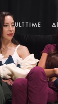 Pornstars Podcast After Lesbian Hookup! | Vanna Bardot & Melissa Stratton | the Adult Time Podcast