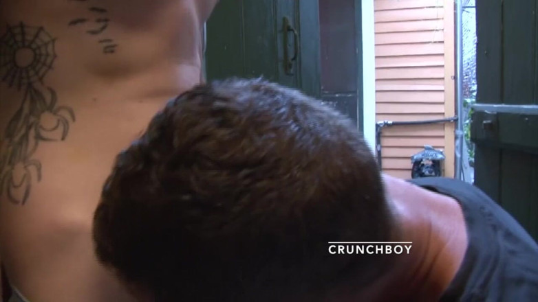 STRAIGHT BOYS CURIOUS FROM PRAHA: Gay suck his best friend in the garden