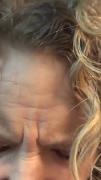 Your Horny Mature Stepaunt Tia Sucks Your Cock POV