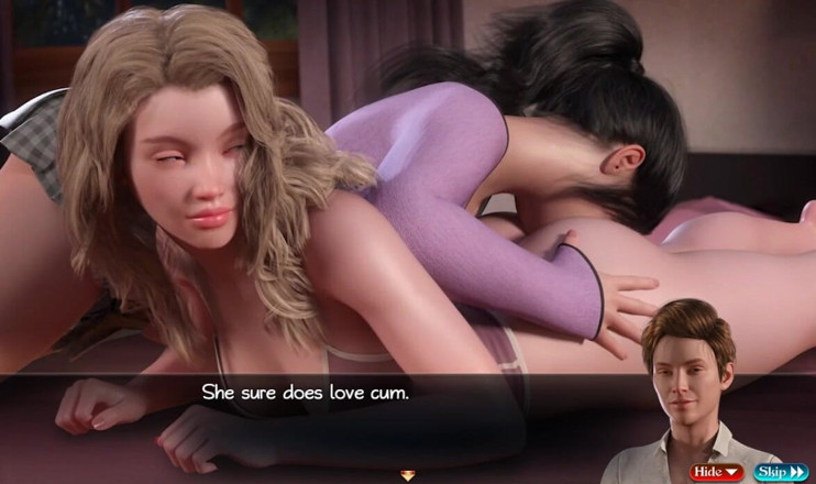XXX Games Bunk: Treasure of Nadia - 66,67 - Gameplay - Roleplay - Anal Sex Threesome and Handjob...