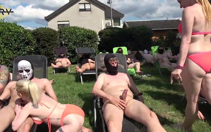 Creampie Clinic: Creampie garden gangbang und besamungssession