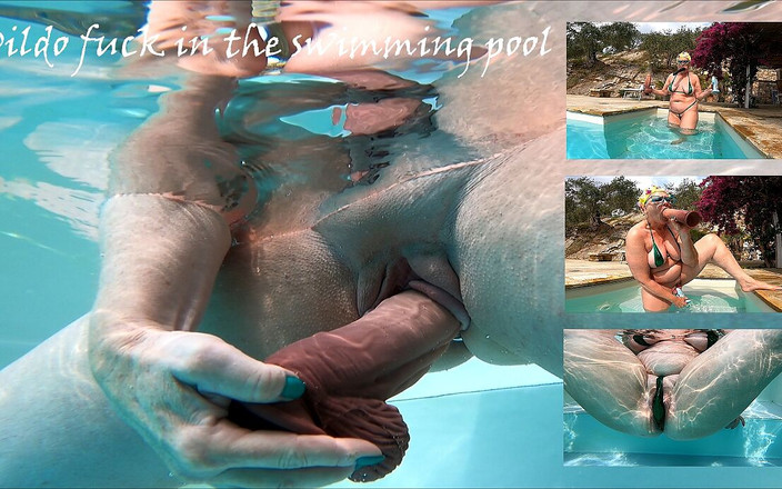 Hotvaleria: スイミングプールでのディルドファック