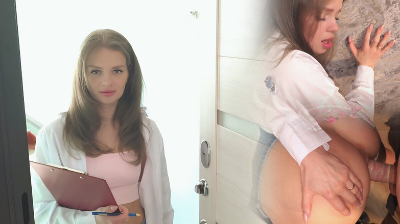 S-Wife Katy: La encuesta social terminó con una polla en mi coño. (episodio 1)