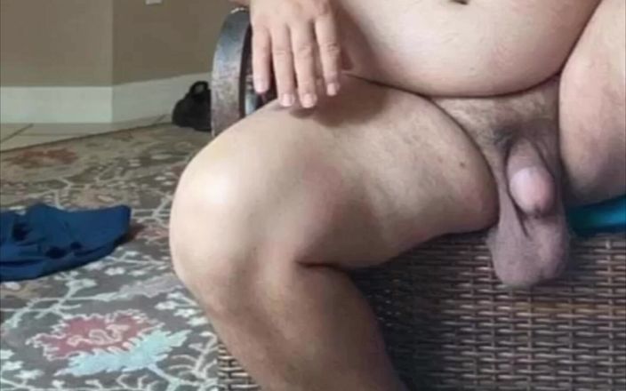 Hand-Free-Daddy-Chub: 男性大胖熊 41 分钟的熊射精