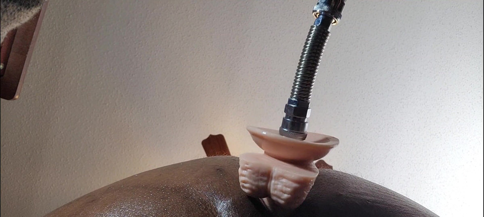 Truestarr: Sex Machine Fucks Me. Huge Dildo