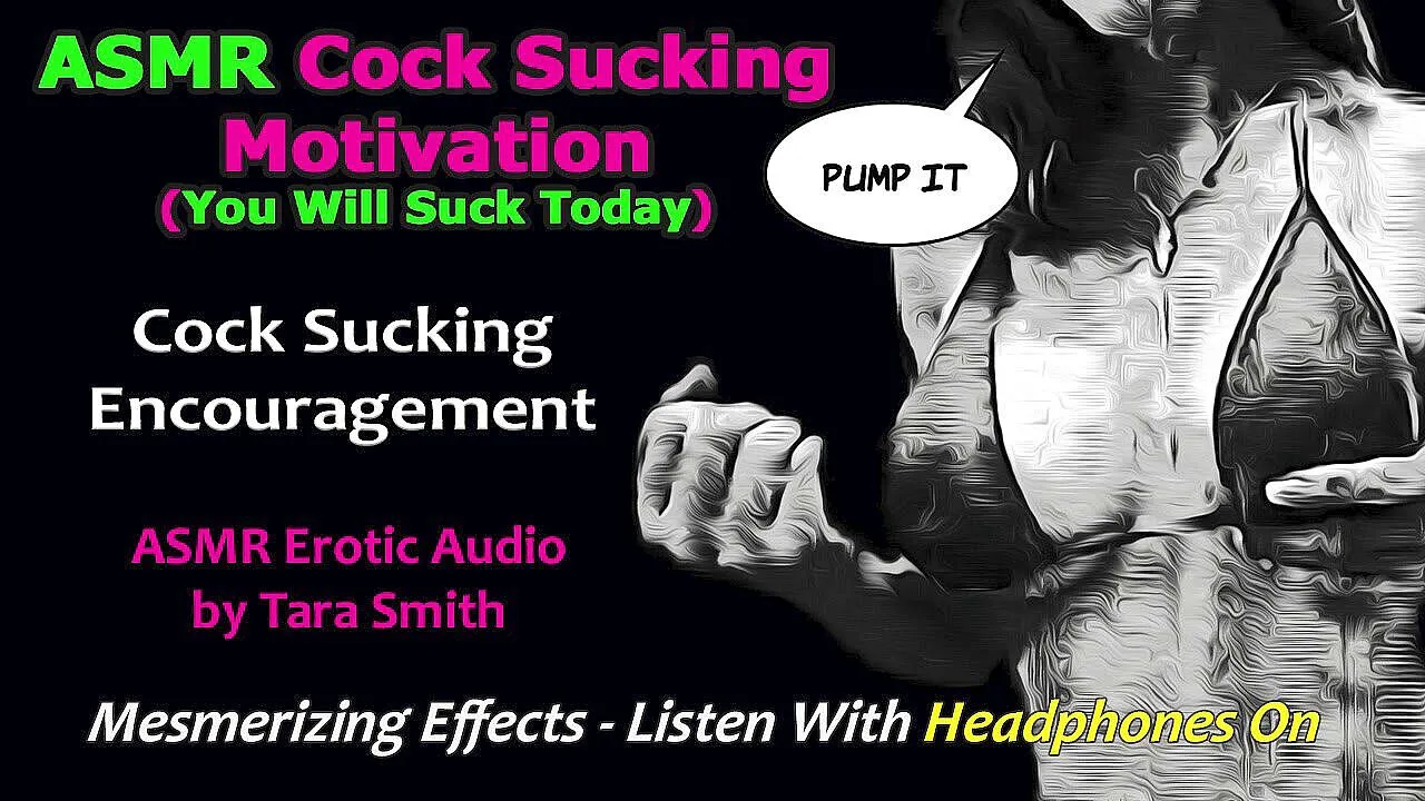 ASMR audio-only - Cock sucking motivation for men