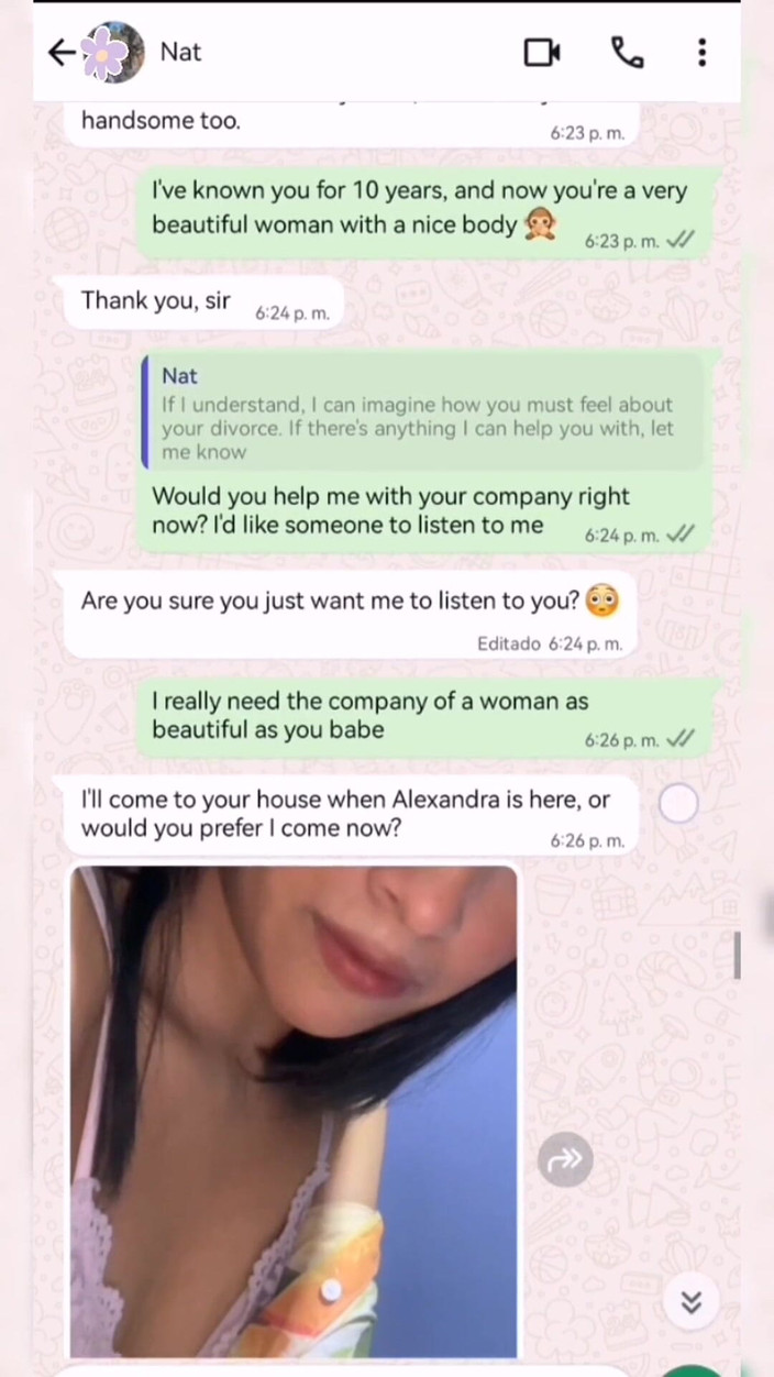 Natasha Caseros: Hot Chat with My Stepdaughter's Best Friend