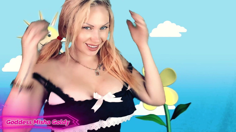 Goddess Misha Goldy: Milk your cock faster Stepdaddy and p ay me for...