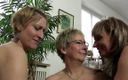 LesbianFantasies: Three horny mature lesbians pleasuring in threesome