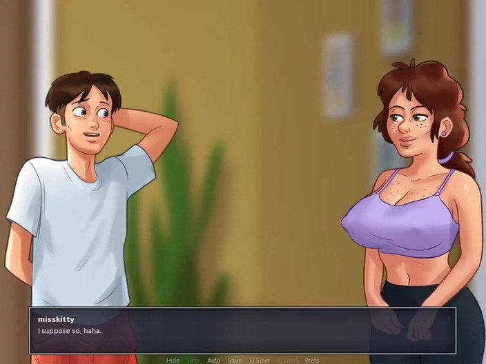 Miss Kitty 2K: Summertime saga अपने भाई के लिए लड़की ढूंढें pt.189