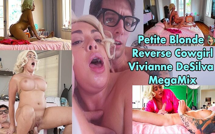 Celtic Iron: Pequeña rubia en vaquera inversa Vivianne Desilva - mega mezcla