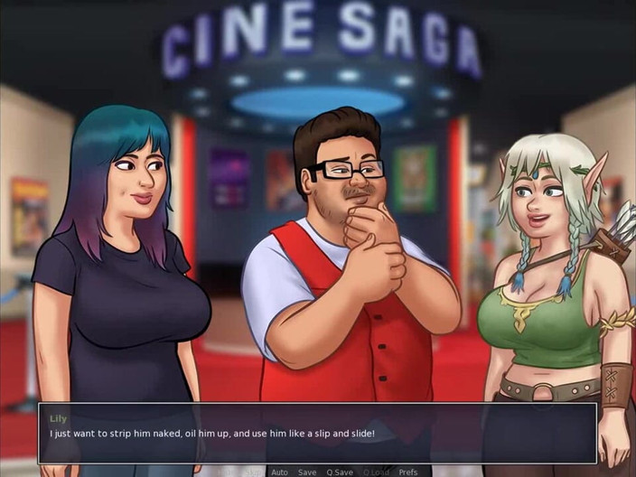 Dirty GamesXxX: Sommertime Saga: at the gym and the mall ep.13