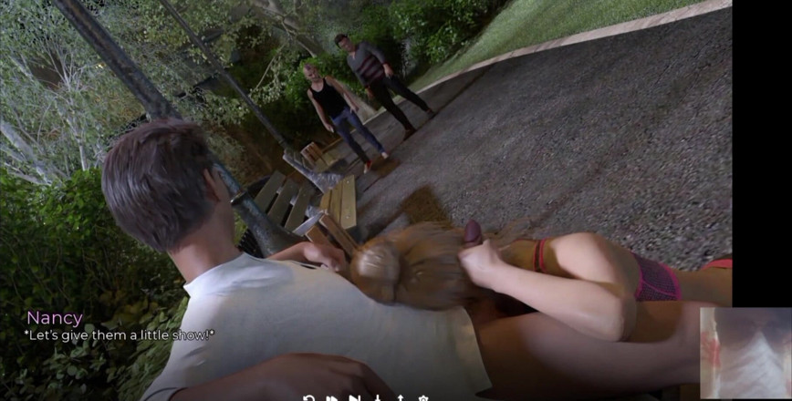 Dark Sam: Hot MILF Step-mom Thanks Me for Saving Her in Park!!