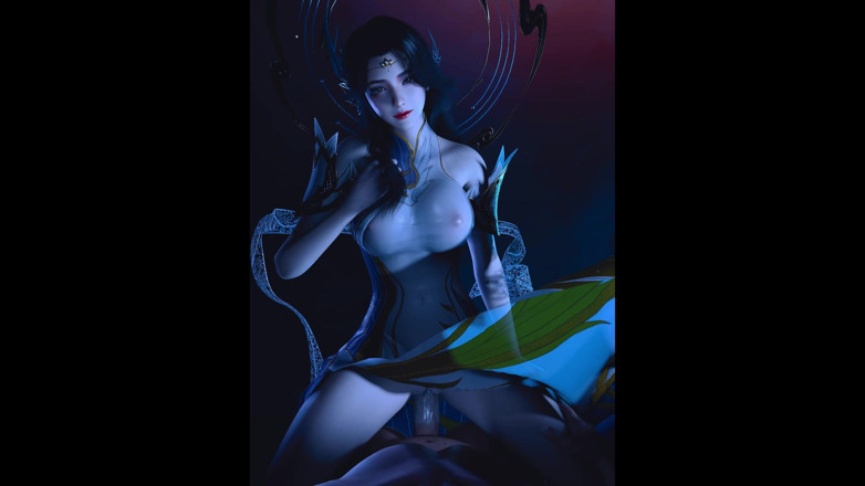 X Hentai: Богиня мрії про спокусу Скарлет - 3d анімація хентай