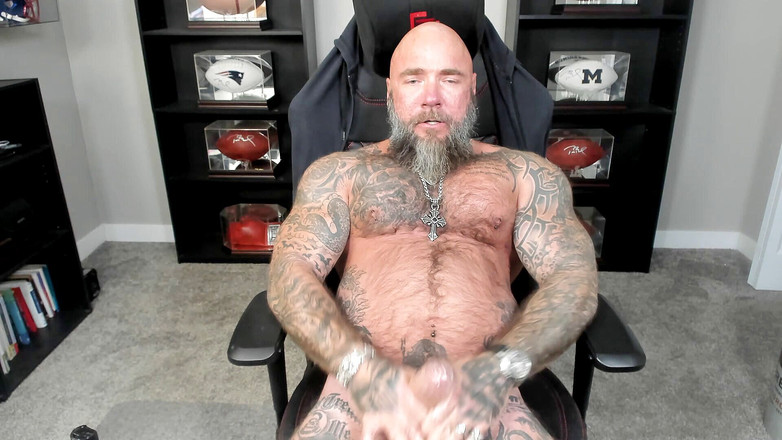 MasculineJason - Jason Collins: Masturbacja światłem ciała