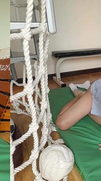 #181 Amateur Creampie, Sex with Cute Japanese/ Call Students to the Gym and Cum
