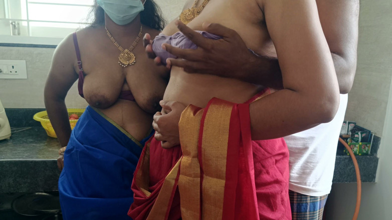 Palani69: Sorellastre cazzo caldo in cucina