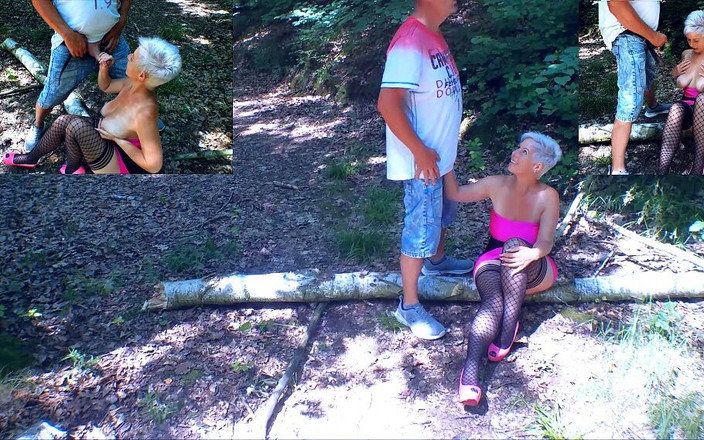 Melissa Deluxe: Spontan, golesc bilele tipului afară în timp ce fac jogging