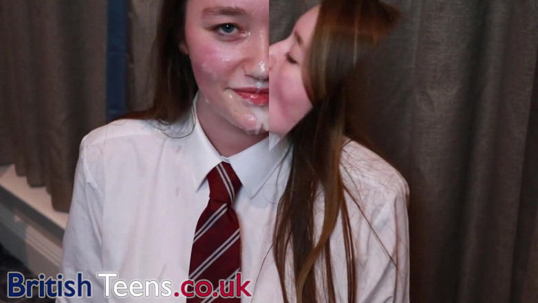 British Teens: Over 70 Cumshots on Amateur 18 Year Old