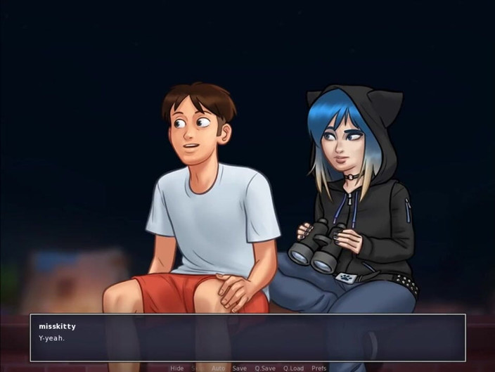 Miss Kitty 2K: Summertimesaga romantik randevu (arifenin rotası)-bölüm 88