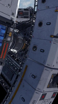 Nexus-3 Orbit Station Meta Gives Sloppy Blowjob, Deepthroat & Hard Doggystyle Assfuck Until Cum on Tits