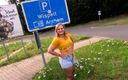 Andy Star: Sex-parkplatz! Lina will sperma, dicker arsch, teenager ohne kondom gefickt...