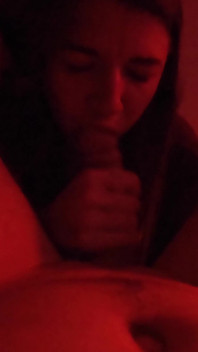 Novia persuadida en video / semen en la boca
