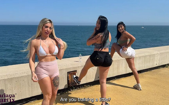 Mariana Martix: Eine gruppe von freunden, die eifrig nach Sex sind, fickt...