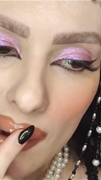 Two Princesses Mesmerize You with Their Sexy Bodies and Sticky Juicy Glossy Lipstick Kisses
