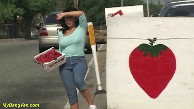 My Bang Van: Chubby MILF picked up for her first bangvan DP