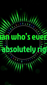 I Wouldn’t Touch You if You Were the Last Man on Earth.
