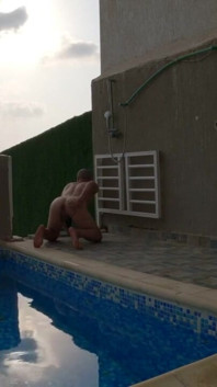 Risky Arab Gay Cruising Naked #public Beach #middleeast Voyeur #kuwait Got Caught!!