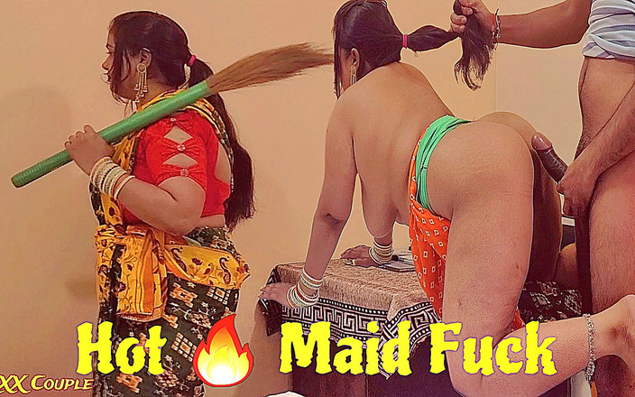 Topxxxcouple: Гаряча Покоївка Насолоджується Х Трахом З Власником.